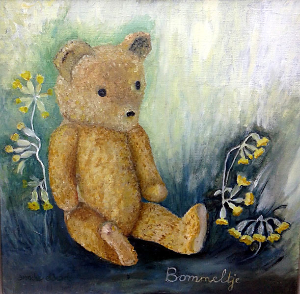 Bommeltje schilderij A 600